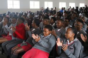 The learners were asked to actively be part of the event.