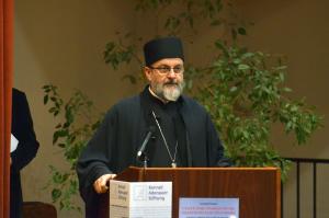 Erzpriester Prof. Vukašinović eröffnete die Konferenz