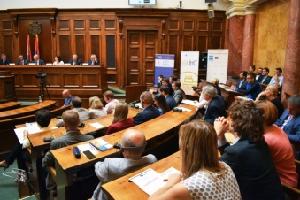 Bundestagswahlen 2017: Akteure und Prognosen; Konferenzsaal, Parlament der Republik Serbien