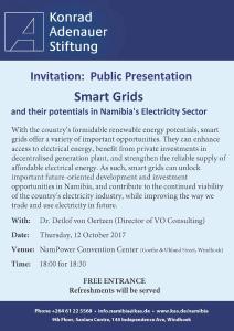 Smart Grids public presentation