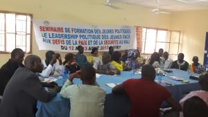 Formation des jeunes leaders politiques à Siby