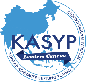 This is a logo for the new initiative called KASYP Leaders Caucus