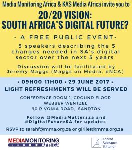 20/20 Vision: South Africa’s digital future?