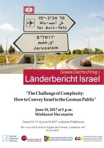 Flyer Laenderbericht Israel