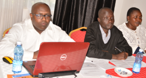 Members of the Baringo County Executive following some of the presentations