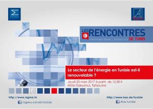 Le secteur de l’énergie en Tunisie est-il renouvelable