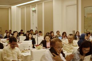 Audience comprising of DELGOSEA members, local government officials, representatives from non-government organizations, members of the academe and the media.