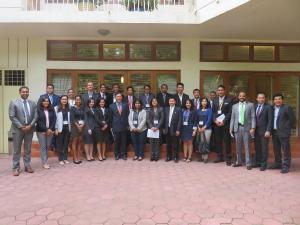 Group photo with Cambodian Members of Parliament - Hon. Sous Yara and Hon. Chea Poch