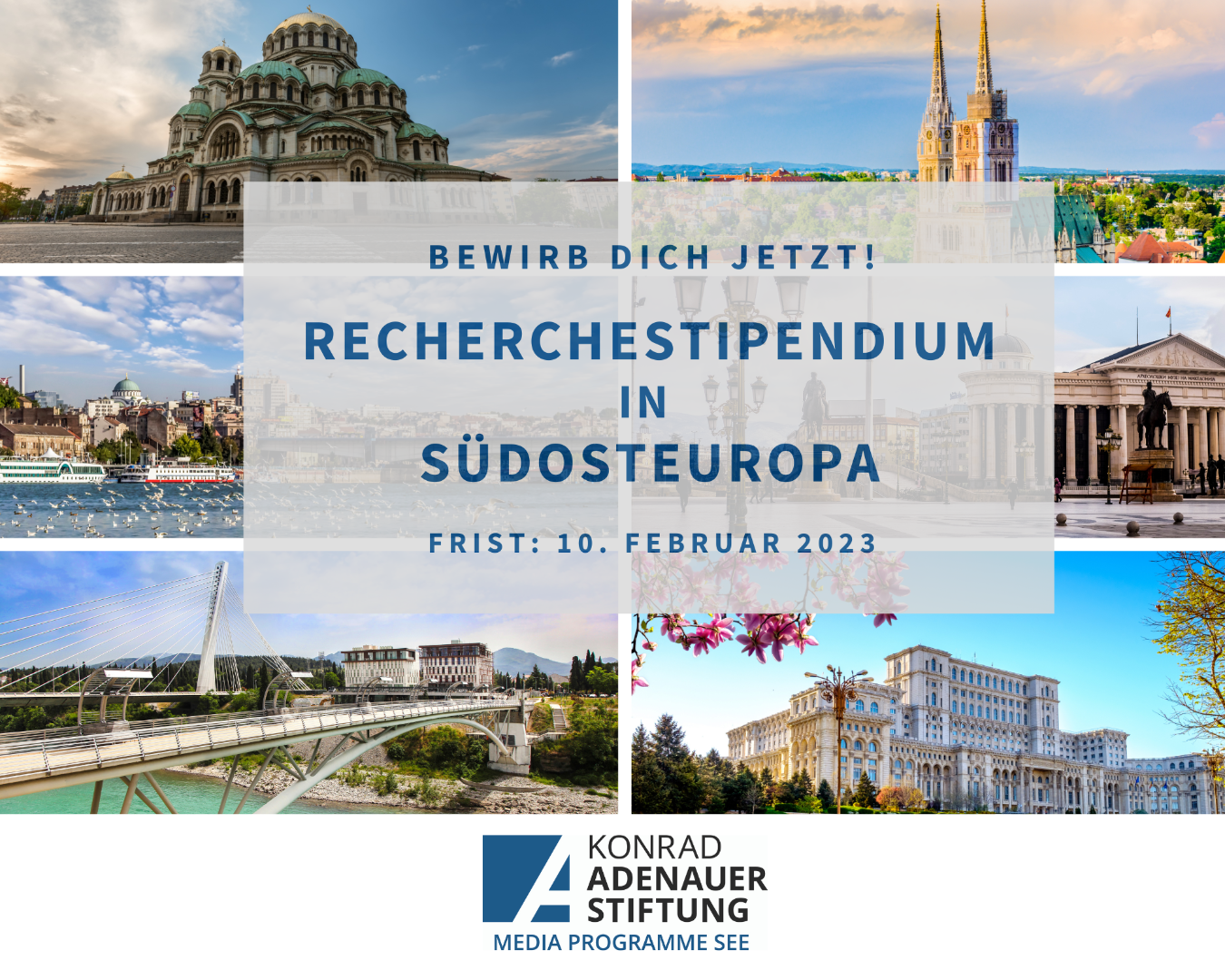 Journalisten-Stipendium in Südosteuropa 2023