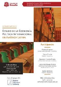Conversatorio "Estado de la economía política internacional en América Latina".