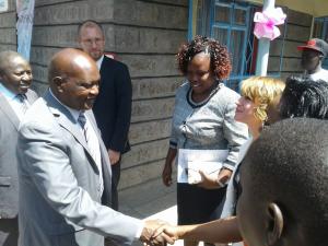 Representatives of Nakuru County, Kenyatta University, Leuphana University and KAS at the closing ceremony.