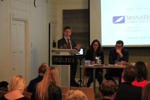 Conference of the Working Group of Young Foreign Policy Experts in Stockholm, Speaker: Pål Jonson, General Secretary, Swedish Atlantic Council