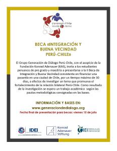 Convocatoria de beca 2016