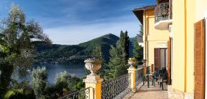 Blick auf den Lago di Como von der Villa La Collina