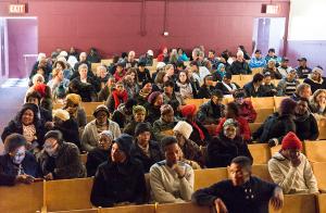 Black Christmas Screening Worcester audience