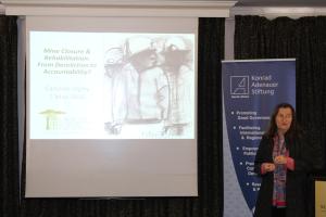 Prof. Caroline Digby (Wits) speaks about the international context