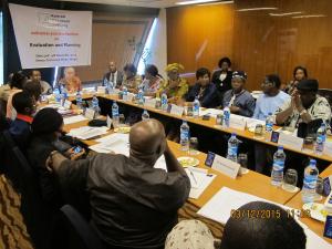 Participants of the workshop during the discussion