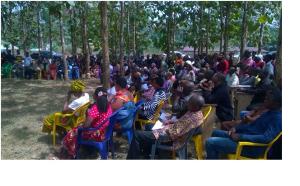 Participants of the Town Hall Meeting