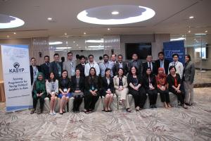 Group photo with Prof. Bridget Welsh