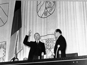Vereidigung Konrad-Adenauer