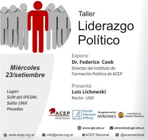 Workshop zur politischen Führungskraft.