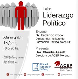 Taller de liderazgo político ACEP