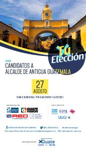 CANDIDATOS ALCALDES ANTIGUA GUATEMALA