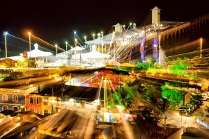 Fortaleza at night