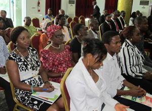 Participants of the yearly conference of the Centre-LSD at 18 March, 2015 in Abuja, Nigeria.