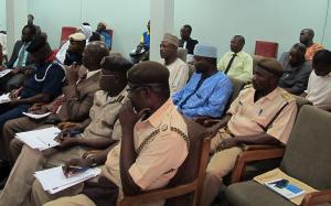 Participants of the roundtable-discussion "Security in a federal state" at 4 November, 2014 in Ibadan.