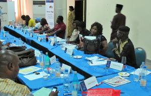 A Workshop for radio journalists organized by Konrad-Adenauer-Foundation at 4,5 December, 2014 in Nigeria's capital Abuja.