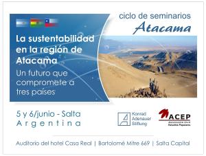 Seminar über Umweltpolitik in Atacama