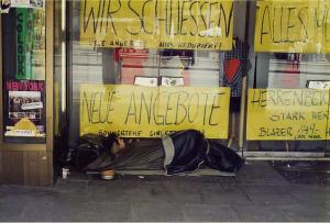 Obdachloser (Wikipedia Commons)