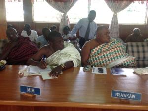 Participants at workshop in Sunyani