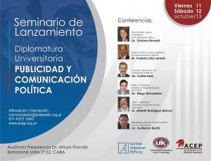 Auftaktveranstaltung der Seminarreihe „Publicidad y Comunicación Política".