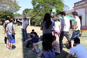 Uma visita a Fazenda São José, na cidade de Santo Antônio de Posse, a turma conversou com seu proprietário, Roberto Machado, sobre agricultura orgânica, reaproveitamento de resíduos e preservação ambiental.