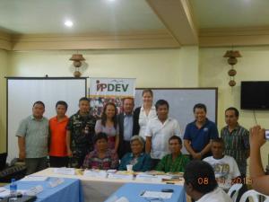 IPDEV team with IP representatives, with ARMM Regional Governor Hataman & NCIP Commissionor Era Espana