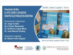 Buchvorstellung von "El voto joven y los nuevos desafíos electorales en Argentina"
