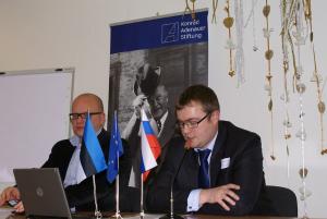 Peipsi Forim IX in Tartu, Vortrag zum Thema "regionale Entwicklung"