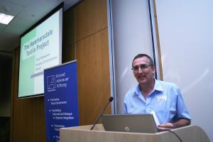 Mr Chris Fennemore, Hammarsdale Sustainability Project, keynote speaker at Eastern Cape master class 20/04/2012