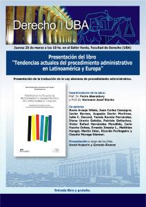 Presentación del libro "Tendencias actuales del procedimiento administrativo en Latinoamérica y Europa"