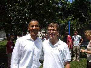 Barack Obama und Dr. Christoph von Marschall
