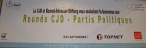 Banderole CJD-Rounds partis politiques