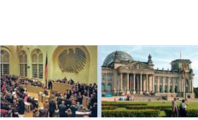 Plenarsaal im Bonner Wasserwerk | Reichstag Berlin