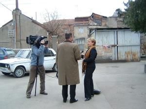 Interview mit MdEP Doris Pack, März 2008, Tiflis/Georgien