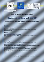 Die gegenwärtige Sanktionspolitik der EU