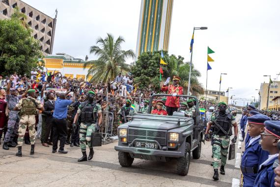 General Brice Clotair Oligui Nguema