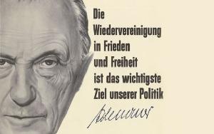 Konrad Adenauer, BTW 1961, Plakat