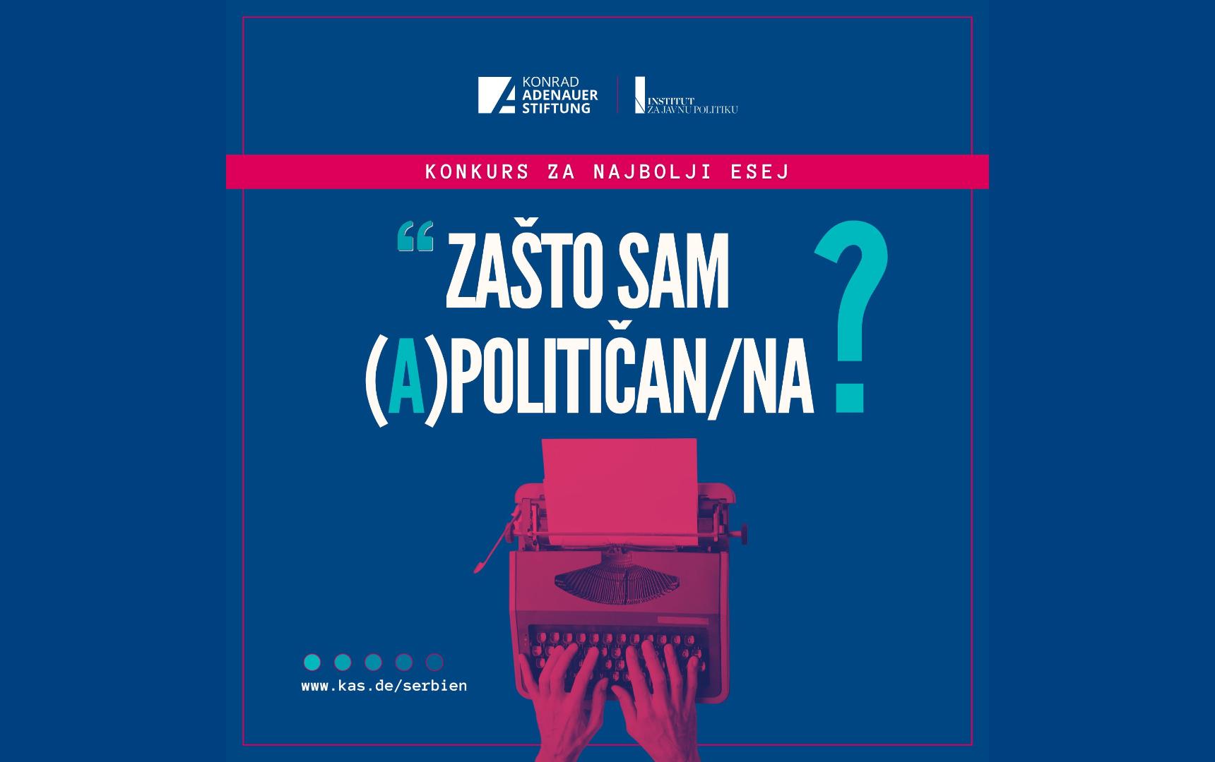 Konkurs Zasto sam apolitican /na?