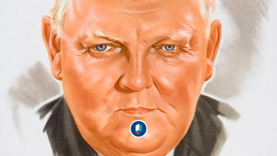 Ludwig Erhard, Wohlstand für alle. Plakat 1957/Ausschnitt